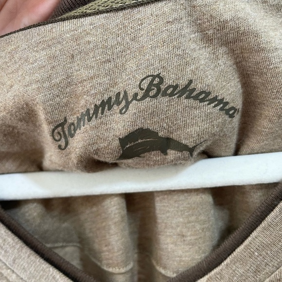 [m/l] Tommy Bahama Men’s Matching Muted Golden Yellow Pajama Set Lightweight - Picture 9 of 14